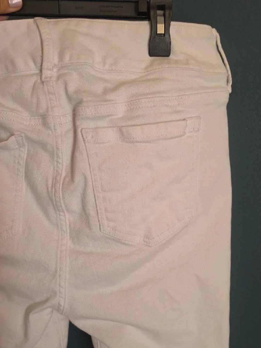 Women’s Torrid Distressed White Ankle Jeans